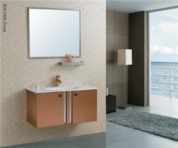 Classic stainless steel bathroom cabinet supply