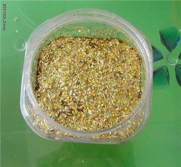 Fine laser color glitter powder