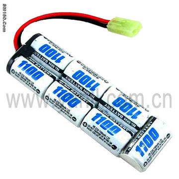 8.4V 1100mAh Airsoft Gun Battery