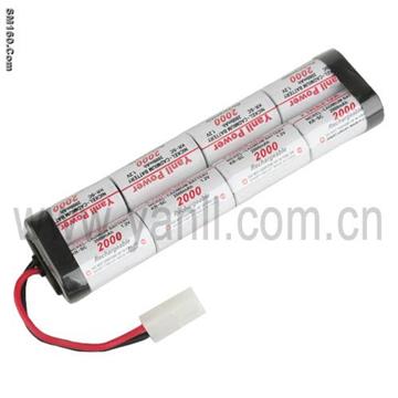 9.6V 2000mAh Airsoft Gun Battery