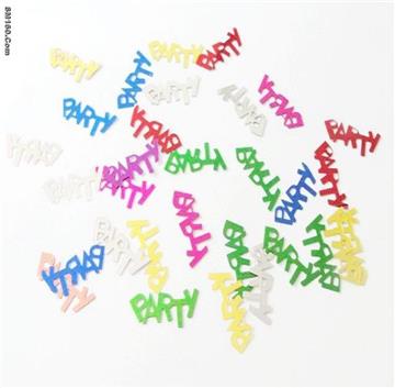 PVC confetti for party celebration