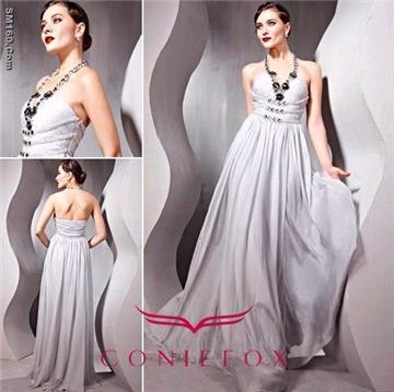 crystal halter ball dresses / 2011 trendy floor length ball dresses