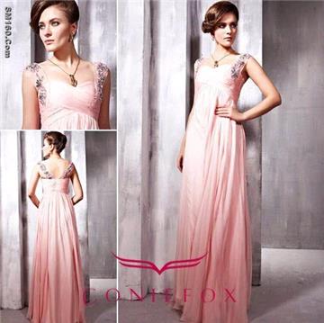 long spaghetti strap pink flower girl dresses with sleeveless 