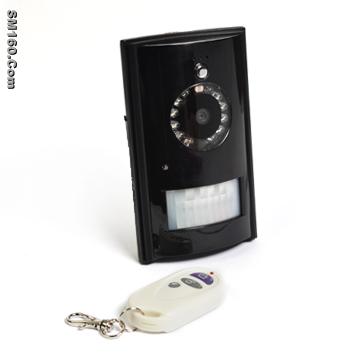 GSM MMS alarm camera with GPRS stream 