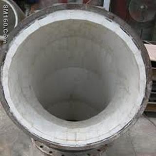 Ceramic Tile Lined Steel Pipes and Elbows