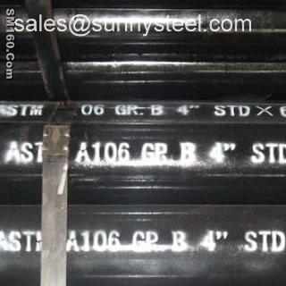ASTM A106 seamless carbon steel pipes