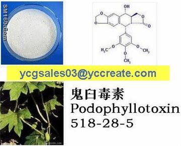Podophyllotoxin, podofilox