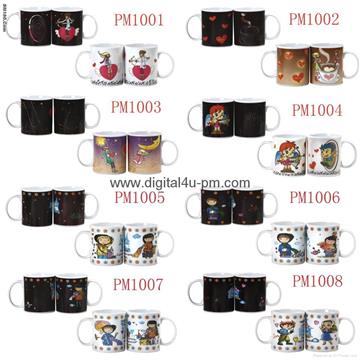 lovers'color-changing mugs