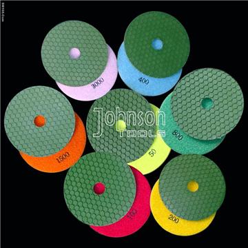 125mm diamond dry polishing pad