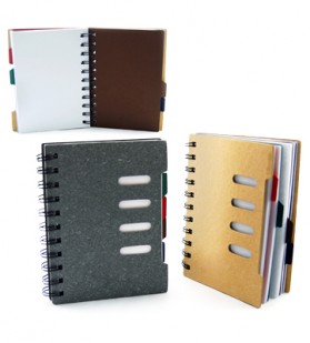 JNO1015 - VINYL A6 NOTE BOOK
