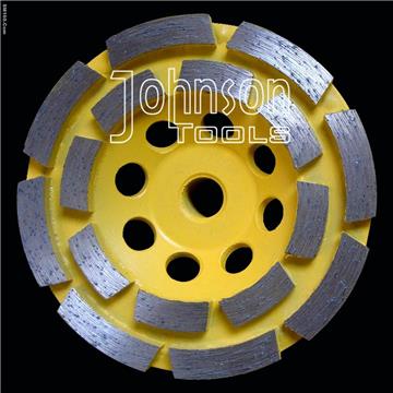 105mm diamond double row cup wheel