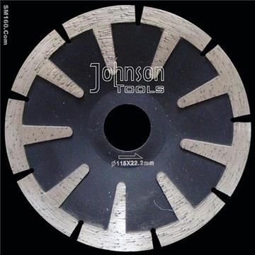 Diamond 115mm concave saw blade