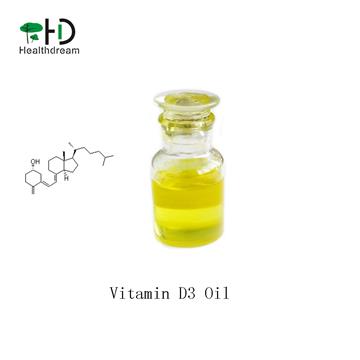 GMP Manufacture bulk  Vitamin D3 Oil /liquid for health care