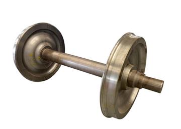 railway rail railroad railcar wagon locomotive assembly wheelset with AAR or UIC standard