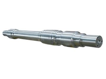 railway rail railroad railcar wagon locomotive metro forging hollow steel axles with AAR or UIC standard