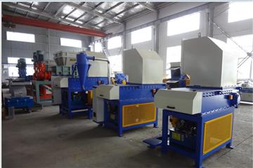 waste abs block shredder