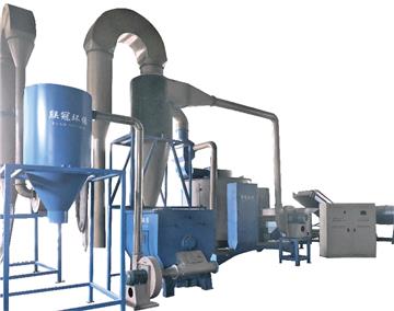 waste woven bag dry cleaning line