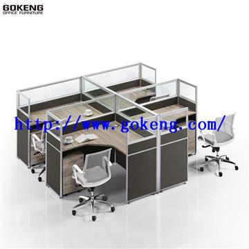 Customized Acceptable Safety Modern Office Table Partition glass office partition with Reasonable Price