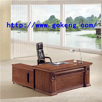 GOKENG Factory Manufactures High Quality Executive Boss Desk Office Desk with Reasonable Price
