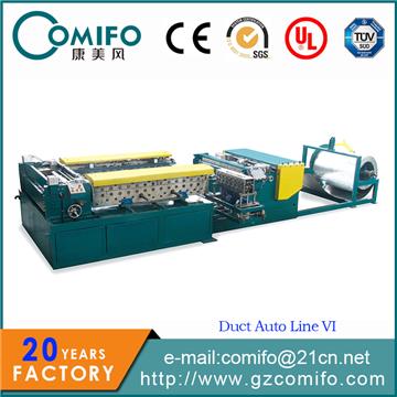 Auto duct line 6, duct machine, duct forming machine