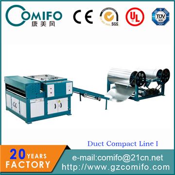 Duct compact line 1, duct machine, duct forming machine