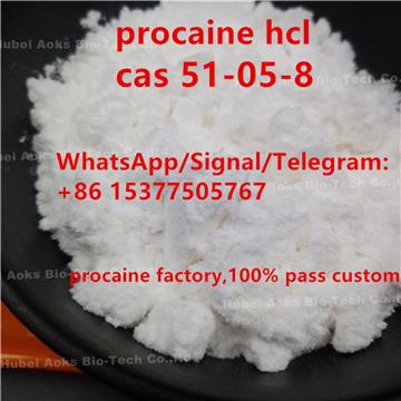 buy procaine hcl cas 51-05-8 from AOKS factory,sales15@aoksbio.com