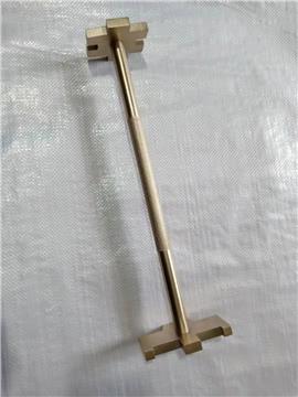 Sparkless single end bucket wrench Bung (Double head) 300mm Aluminum bronze