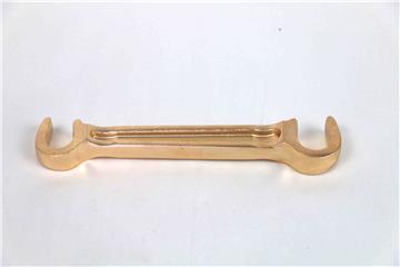 Non sparking wrench C-Type Double-end 250mm Be-cu safety hand tools