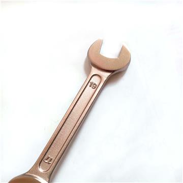 Non-sparking tools 17*19mm Be-cu Wrench double open end quantity safety tools
