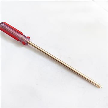 Phillips screwdriver(Plastic Handle ) 150mm Al-cu Factory direcy selling