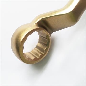 Hebei SIKAI Non-sparking Safety hand tools Wrench double Box offset 22*24mm Al-cu