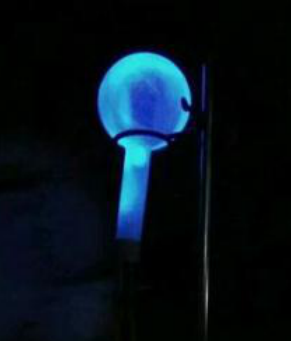 Principle of chemiluminescence test in blood testing