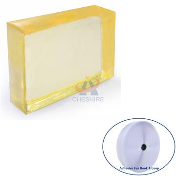 Transparent Strong Bonding Back to Back Nylon Hook Loop Tape Glue Hot Melt Pressure Sensitive Adhesive