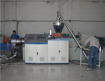 PVC hot cut granulating line