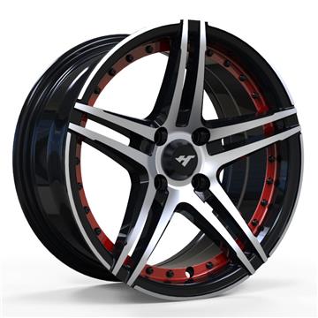 15 inch alloy wheel rims AZ0024 of Jihoo Wheels