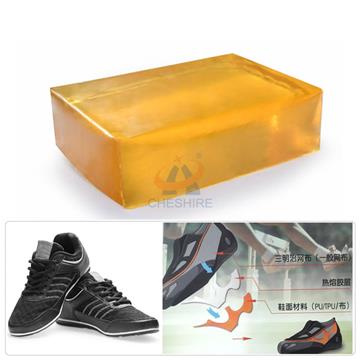 Shoes Material Hot Melt Glue Yellow Sticky Hot Melt Pressure Sensitive Adhesive For Shoe Upper Fabrics Position Bonding