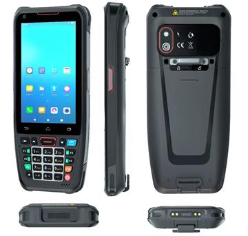 HIDON factory 4 inch android 10 4G TDD/FDD LTE IP66 rugged PDA&Handheld with 2D Barcode scanner and optional NFC
