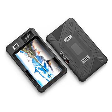 HIDON 10.1 inch android11 with GMS Octacore 4+64 rugged tablets with optional NFC 2D barcode scanner and FBI fingerprint scanner