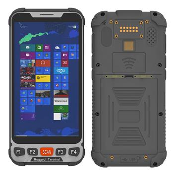 Cheapest Factory 4 to 6 inch win10 PDA handheld terminal Mobile computer with Fingerprint Scanner UHF RFID NFC PDA