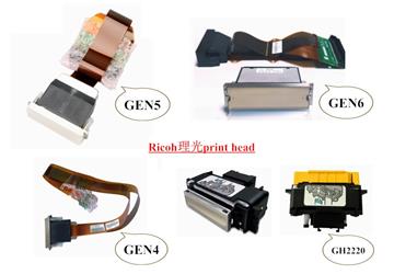 Ricoh GH2220/GEN5/GEN6 print head