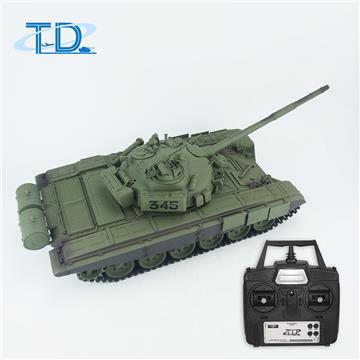 2.4Ghz 1/16 RUSSIAT-72 RC Tank Sound+Smoke+Shooting Customized Paint Tank Toy