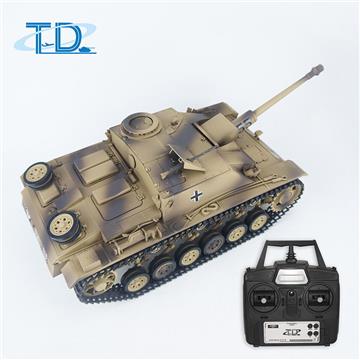 2.4Ghz 1/16 GermanPanther3 fruhe version RC Tank Sound+Smoke+Shooting Customized Paint Tank Toy
