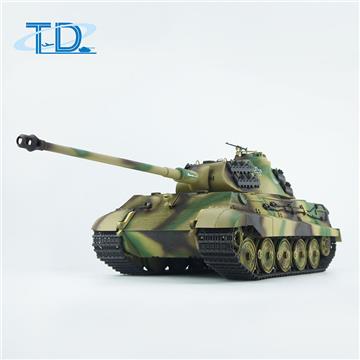 2.4Ghz 1/16 Kingtiger-porsche RC Tank Sound+Smoke+Shooting Customized Paint