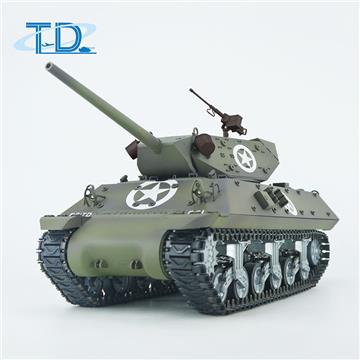 2.4Ghz 1/16 U.S.A  "Sherman"M10 RC Tank Sound+Smoke+Shooting Customized Paint