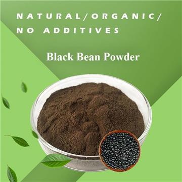 High Quality Pure Natural Organic Black Bean Extract 30:1 Black Soybean Powder