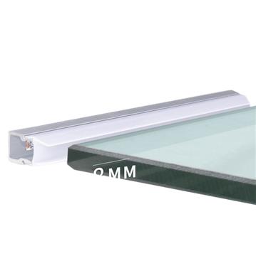 Led Glass Shelf Light Clip Mount Bar Strip Edge Silver 40cm 50cm 60cm 70cm 3pcs Set With Door Trigger Sensor Ir Sensor Switch