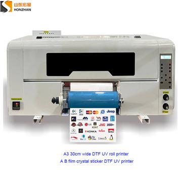 Honzhan HZ-UVDTF300 A3 300mm UV DTF printer, DTF crystal sticker printer