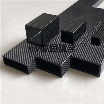 High strength carbon fiber rectangular tube