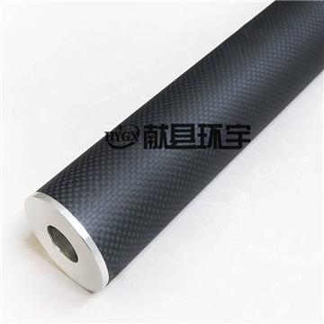 Large diameter high-temperature resistant carbon fiber roller shaft