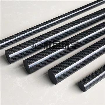Huanyu 3K carbon fiber round rod high strength carbon fiber rod ultra light corrosion resistance